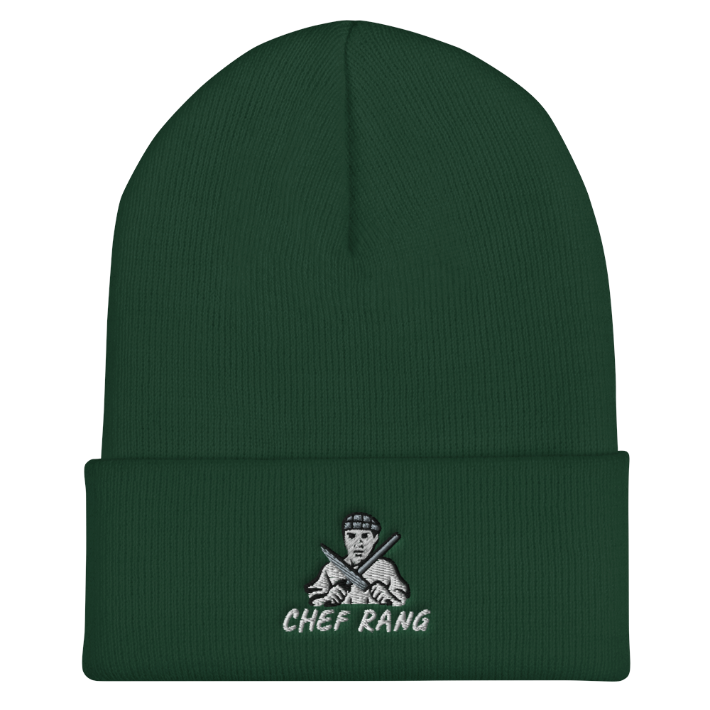 Chef Rang - Embroidered Cuffed Beanie - Chef Rang